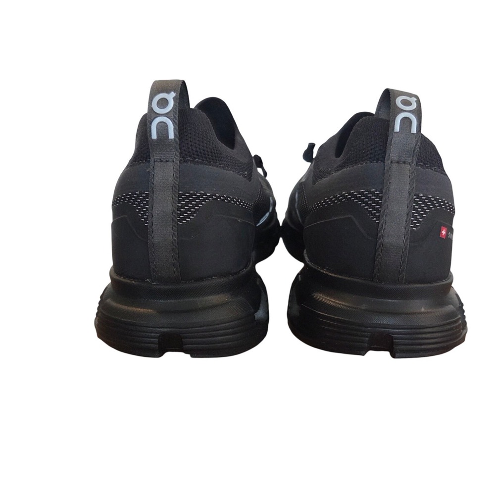 On Cloud Cloudversa Black Running Shoes Womens 7 Low Top Sneakers Athleisure - Picture 4 of 8
